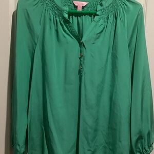 Lilly Pulitzer “Elsa” Silk Top - Size XS